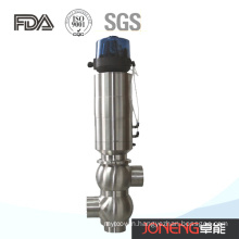 Stainless Steel Hygienic 3 Way Mixproof Valve (JN-SV2006)